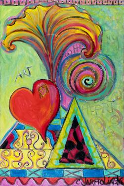Art is where my Heart is - by Christina Jarmolinski