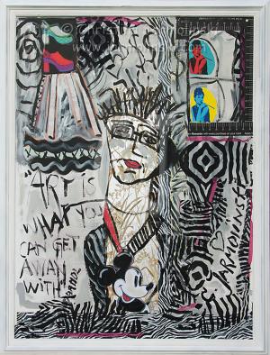 "Art is what you can get away with" by Christina Jarmolinski