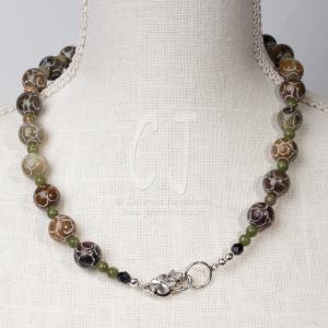 Green Jade Handcarved Pendant