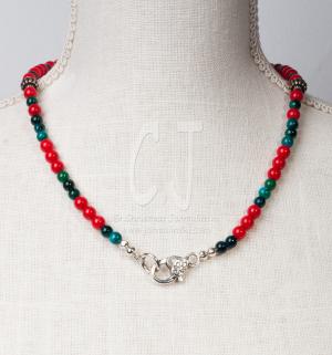 Good Luck Tibetan Elefant in Ornate Handcrafted Silver-clasp