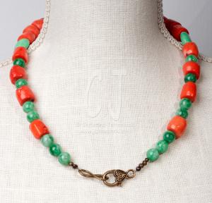 Symphony in Orange and Green