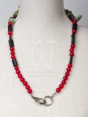  Buddha in Carved Cinnabar by Christina Jarmolinski