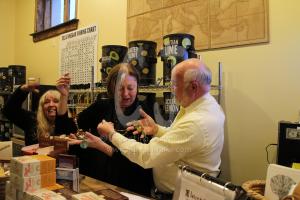 The Corner Shoppe owners, Sophika and Rick  by Christina Jarmolinski