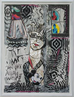 "Art is what you can get away with" by Christina Jarmolinski