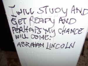 A Column in my Studio by Christina Jarmolinski