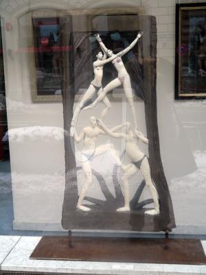 Art in a gallery in Munich