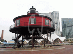 Lighthouse at the harbor