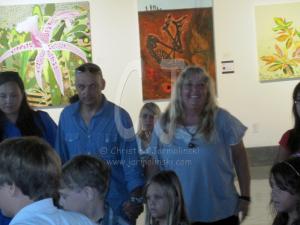 Dominik Goetz and his wife with daughter and Christina by Christina Jarmolinski