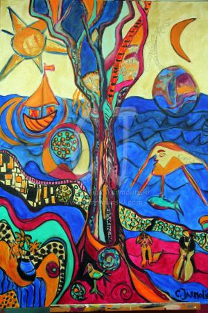 Homage to Klimt by Christina Jarmolinski