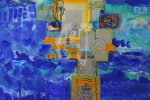 Island Breeze- Mixed Media by Christina Jarmolinski