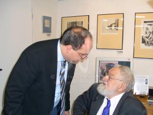 Dr. Schmitt and Hermann Lamprecht+