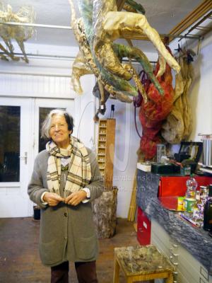A Visit with Marlies Poss in her Studio in Munich, Germany photos Christina Jarmolinski