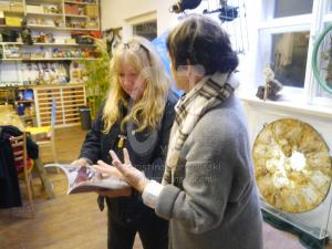 A Visit with Marlies Poss in her Studio in Munich, Germany