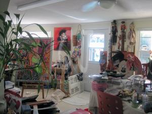 View of my Studio by Christina Jarmolinski
