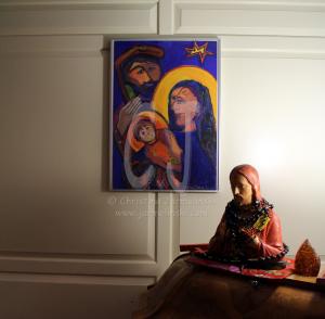Nativity Scene by Christina Jarmolinski