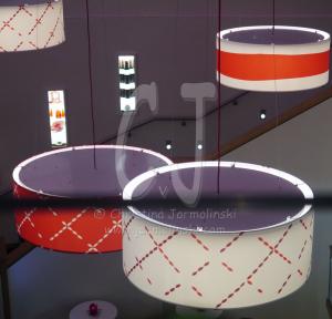 Retro Lights in Restaurant in the 5 Arcades-by Christina Jarmolinski