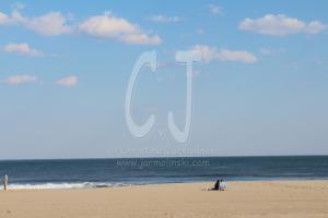 St. Patty's Day on the boardwalk of Ocean City, MD.  by Christina Jarmolinski