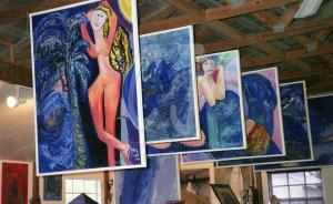 Christina Jarmolinski's Art Studio-Crystal Acres, Ft. Myers,Fl.