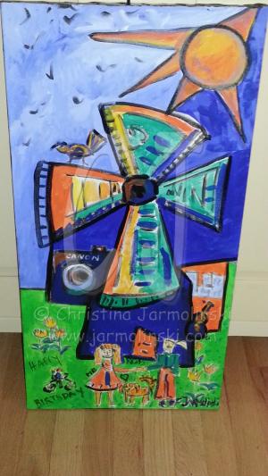 The Windmill  by Christina Jarmolinski