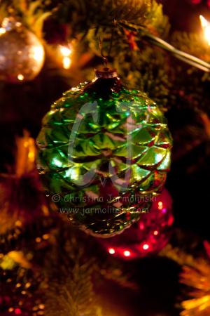 Antique Christmas Ornament by Christina Jarmolinski