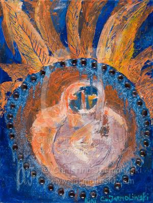 Blue Enigma I by Christina Jarmolinski