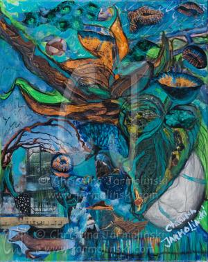 Dreams of Fantasy Flowers by Christina Jarmolinski