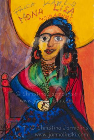  Interpretations of Frida Kahlo / compared to Mona Lisa