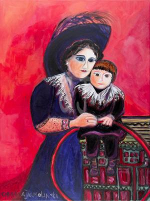 Mother and Son of the Past by Christina Jarmolinski 