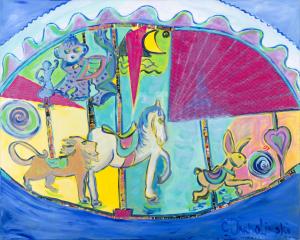 "Life is a Merry-Go-Round" by Christina Jarmolinski
