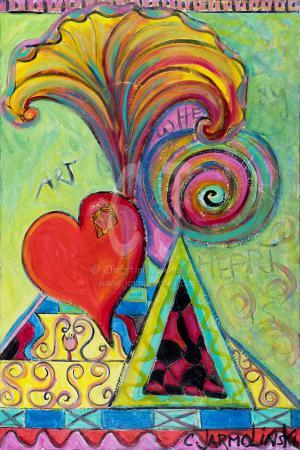 Art is where my Heart is - by Christina Jarmolinski