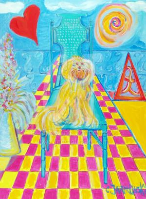 Lakshmi in the Middle by Christina Jarmolinski