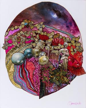 Butterflies on the Bubble Planet by Christina Jarmolinski