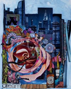 Dreaming of a Safe World that grows Roses by Christina Jarmolinski