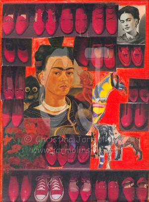 Frida's Red Shoes by Christina Jarmolinski