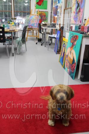 My Studio Moments by Christina Jarmolinski