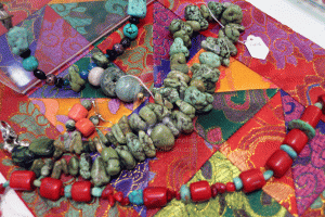 Photo shoot set up in my studio by Christina Jarmolinski