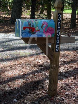 Mailbox at new Home/Studio by Christina Jarmolinski