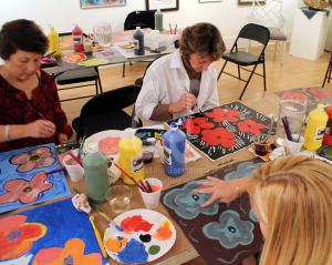 Sip N' Paint - AI&G -  Pop Art-Andy Warhol Image