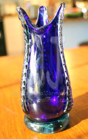 Blue Vase by Christina Jarmolinski