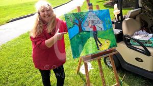 The Golfer - award winning by Christina Jarmolinski