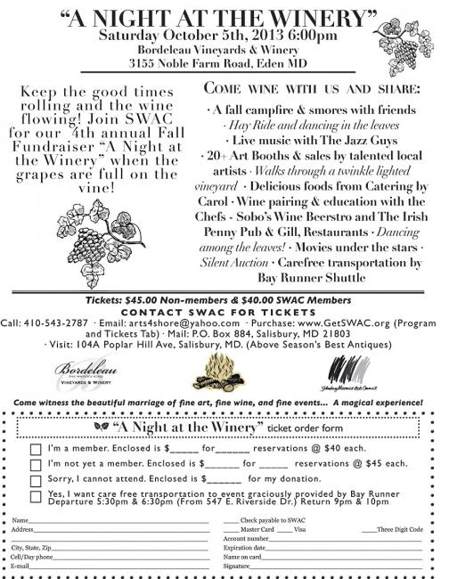 " A Night at the Winery."