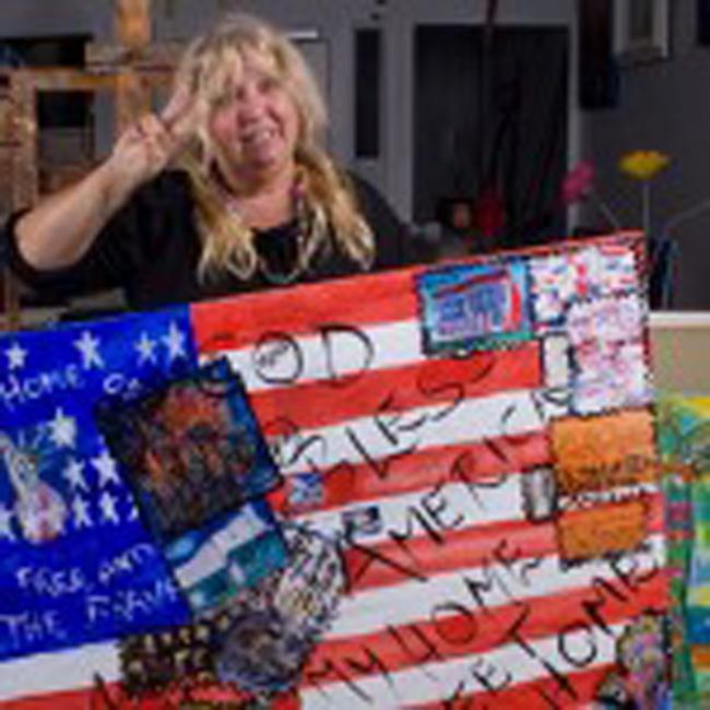 Home Sweet Home-collage by Christina Jarmolinski