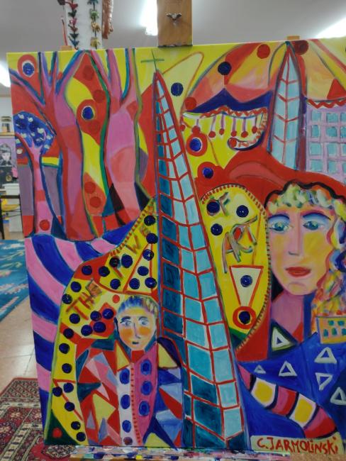 The Power of Art I by Christina Jarmolinski