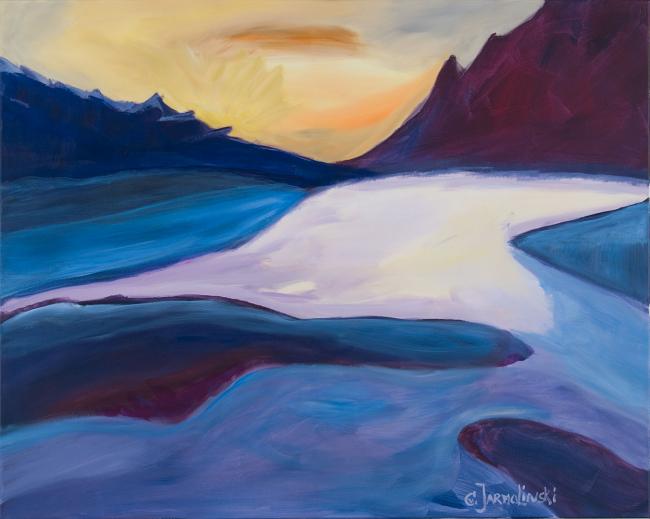 The Lake in the Himalyas by Christina Jarmolinski