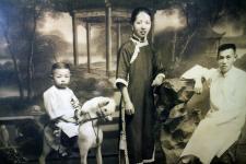 antique Chinese? print by Christina Jarmolinski