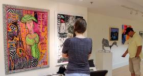 Out of the Box -Art Show at AI&G in Salisbury -May-June 2014