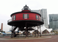 Lighthouse at the harbor