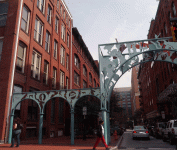 Baltimore - driving past these great pieces of architecture