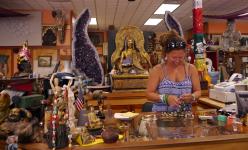 Spirit, the owner of Buddahs and Beads by Christina Jarmolinski