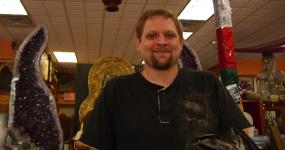 Buddha in Ocean City MD and Chris by Christina Jarmolinski